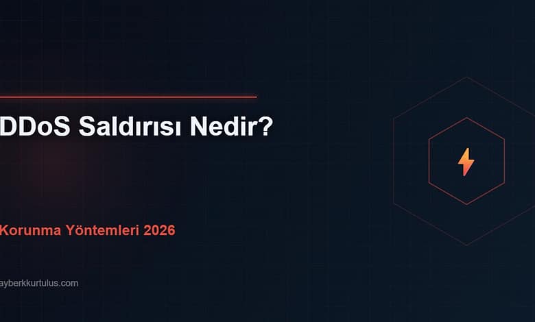 Ayberk Tech | DDoS Saldırısı Nedir? Türleri, Nasıl Çalışır ve Korunma Yöntemleri 2026 ddos 2026
